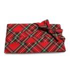 Tartan Plaid Cummerbund and Bow Tie Set